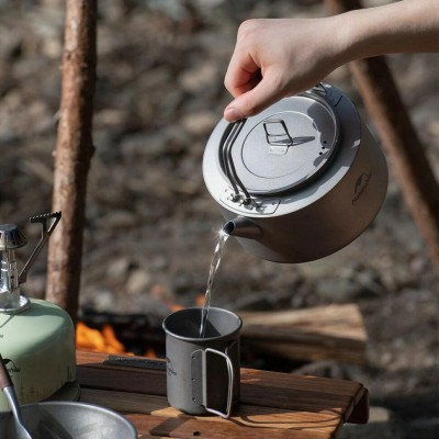 Титановый чайник Naturehike NH21CJ007 1 л