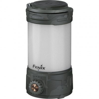 Фонарь кемпинговый Fenix CL26R Pro, серый камуфляж