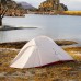 Палатка сверхлегкая двухместная с футпринтом Naturehike Cloud Up 2 Updated NH17T001-T, 20D, темно-синий