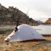 Палатка сверхлегкая двухместная с футпринтом Naturehike Cloud Up 2 Updated NH17T001-T, 20D, темно-синий