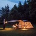 Палатка с навесом Naturehike Village CNK2300ZP022, коричневый малый