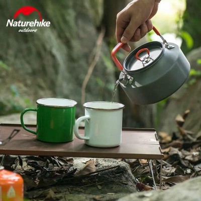 Чайник Naturehike NH17C020-H 1.1 л, алюминий, серый