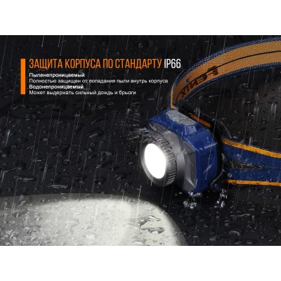 Фонарь налобный Fenix HL40R Cree XP-LHIV2 LED серый