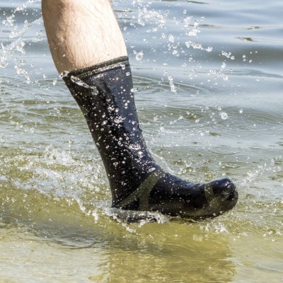 Носки водонепроницаемые Dexshell Trekking, р-р М, с зеленой полоской