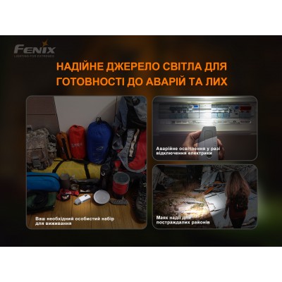 Фонарь ручной с автономным питанием Fenix E-STAR